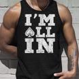 アイムオールイン ポーカーシャツ ポーカープレイヤー カード ギャンブラー タンクトップ 彼への贈り物