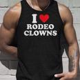 アイ・ハート・ロデオ・クラウンズ タンクトップ 彼への贈り物