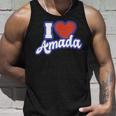 アイ・ラブ・アマダ タンクトップ 彼への贈り物