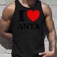 アイ・ラブ・アーニャ タンクトップ 彼への贈り物