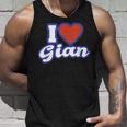 アイ・ラブ・ジャイアン タンクトップ 彼への贈り物
