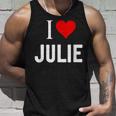 アイ・ラブ・ジュリー タンクトップ 彼への贈り物