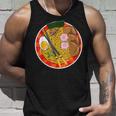 アニメ 和風ラーメン 麺類 食いしん坊ギフト タンクトップ 彼への贈り物