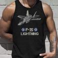 アメリカ航空機 ステルスファイター F35 ライトニング タンクトップ 彼への贈り物