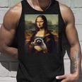 アライグマとモナリザ タンクトップ 彼への贈り物
