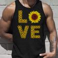 イエロー ひまわり ラブフラワー ひまわり 花柄 かわいい タンクトップ 彼への贈り物