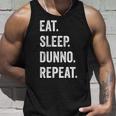 イート・スリープ・ディスクダンノ・リピート タンクトップ 彼への贈り物