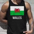 ウェールズのウェールズの旗 タンクトップ 彼への贈り物