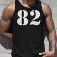 エイティツー 数字 82 ナンバー タンクトップ 彼への贈り物