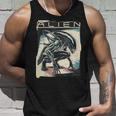 エイリアンxenomorphイラストポスター。 タンクトップ 彼への贈り物