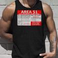 エリア51 フェイクミリタリーサイン タンクトップ 彼への贈り物