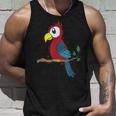 オウム エキゾチック トロピカル 動物 タンクトップ 彼への贈り物