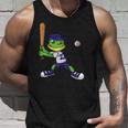 カエルの野球、カエルの野球、カエルの野球選手 タンクトップ 彼への贈り物