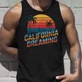 カリフォルニア ドリーミング サンセット ヤシの木 街並み タンクトップ 彼への贈り物
