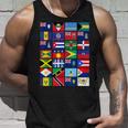カリブ海国旗 ユニティプライド お土産 地理ギフト タンクトップ 彼への贈り物