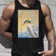 カワセミ 鳥 動物 ヴィンテージ 和 浮世絵 自然 江戸 タンクトップ 彼への贈り物