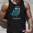 カワセミ 鳥 動物 図 バードウォッチング 贈り物 鳥類学者 生物学者 自然科学 タンクトップ 彼への贈り物