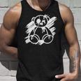 クールなテディが抱きしめたくなるおもちゃのテディベアtシャツギフト タンクトップ 彼への贈り物