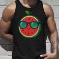 クールな漫画スイカサングラス付き タンクトップ 彼への贈り物