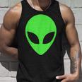 グリーンエイリアンヘッドアパレル 90年代スタイル ファニー エイリアン タンクトップ 彼への贈り物