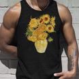 ゴッホ ひまわり 美的アート 鍬 絵画 グラフィック タンクトップ 彼への贈り物