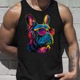 サングラスをかけたフレンチ・ブルドッグ ブルドッグ・マスティフ タンクトップ 彼への贈り物