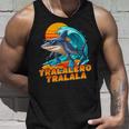 サーフィン トララレロ トラララ イタリアンブレインロットミーム タンクトップ 彼への贈り物