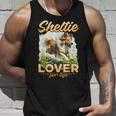 シェットランド・シープドッグ・ドッグ・シェルティー-シェルティ・ラヴァー・フォー・ライフ タンクトップ 彼への贈り物