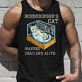 シュレディンガーの猫指名手配教授 科学物理教師 タンクトップ 彼への贈り物