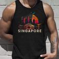 シンガポール市のランドマークビルのお土産 タンクトップ 彼への贈り物