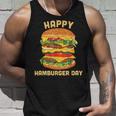 ジャンクフード チーズバーガー ハンバーガー デイバーガーフライ タンクトップ 彼への贈り物