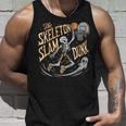 スケルトンスラムダンク 怖いバスケットボール ハロウィン タンクトップ 彼への贈り物