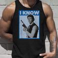 スター・ウォーズ クラシック ハン・ソロ I Know You Love Me ポスター タンクトップ 彼への贈り物