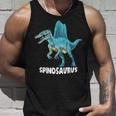 スピノサウルスの恐竜デザイン。 タンクトップ 彼への贈り物