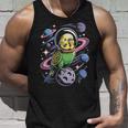 スペースセキセイインコ 宇宙飛行士セキセイインコ タンクトップ 彼への贈り物