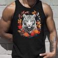 タイガー 動物 グラフィックアート トラ タンクトップ 彼への贈り物