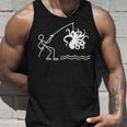 タコ釣りタコクラーケンケンケファロポッド ファニータコ タンクトップ 彼への贈り物