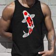 タンチョウサンケ 赤・白・黒鯉 タンクトップ 彼への贈り物