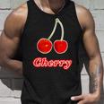 チェリー Cherry さくらんぼ 『フルーツ ポップ』果物 リアル レトロ 面白い イラスト タンクトップ 彼への贈り物