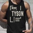 チームタイソン生涯メンバータイソン名 タンクトップ 彼への贈り物