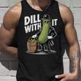 ディル ウィズ イット ピクルス キュウリ ピクルス おもしろピクルス タンクトップ 彼への贈り物