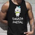 デスメタル ホッキョクグマ Cute Polar Bear Metalhead Death Metal タンクトップ 彼への贈り物