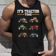 トラクター タイム 農業 男の子 キッズ 農家 農業 トラクター タンクトップ 彼への贈り物