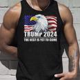 トランプ 2024年 イーグル アメリカ国旗 ドナルド・トランプ選挙 2024年 タンクトップ 彼への贈り物