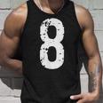 ナンバー8-ラッキーナンバーエイト タンクトップ 彼への贈り物