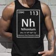 ニホニウム化学元素白 タンクトップ 彼への贈り物
