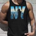 ニューヨーク市のデザインnyc自由の女神アーバン タンクトップ 彼への贈り物
