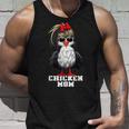 ニワトリ ママ 農業 農家 鶏牧場 面白い 鶏 タンクトップ 彼への贈り物