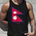 ネパールのネパール国旗のお土産。 タンクトップ 彼への贈り物