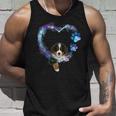 ハートの中の面白いバーニーズマウンテンドッグ タンクトップ 彼への贈り物